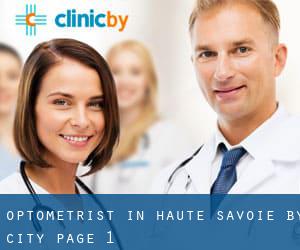 Optometrist in Haute-Savoie by city - page 1