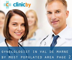 Gynecologist in Val-de-Marne by most populated area - page 2